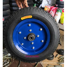 hand cart and wheelbarrow tyre and tube with wheel cheap price 400-10 500-10